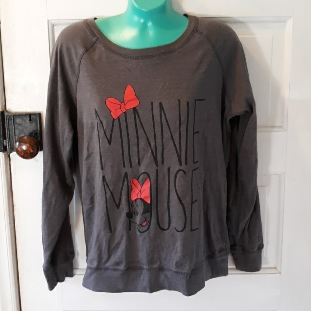 Disney Minnie mouse reversible large shirt
